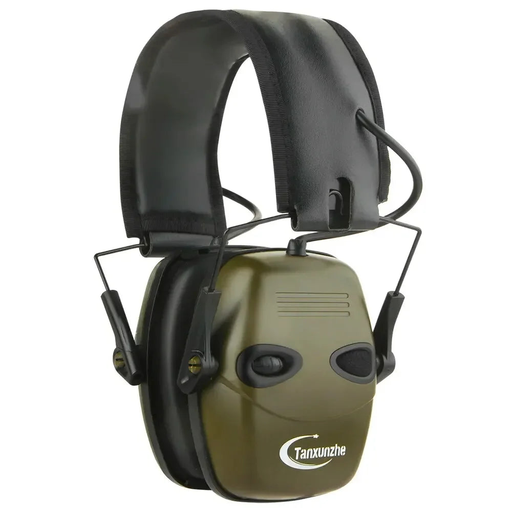 Tactical Electronic Shooting Earmuff &ndash; Noise Reduction 22dB green
