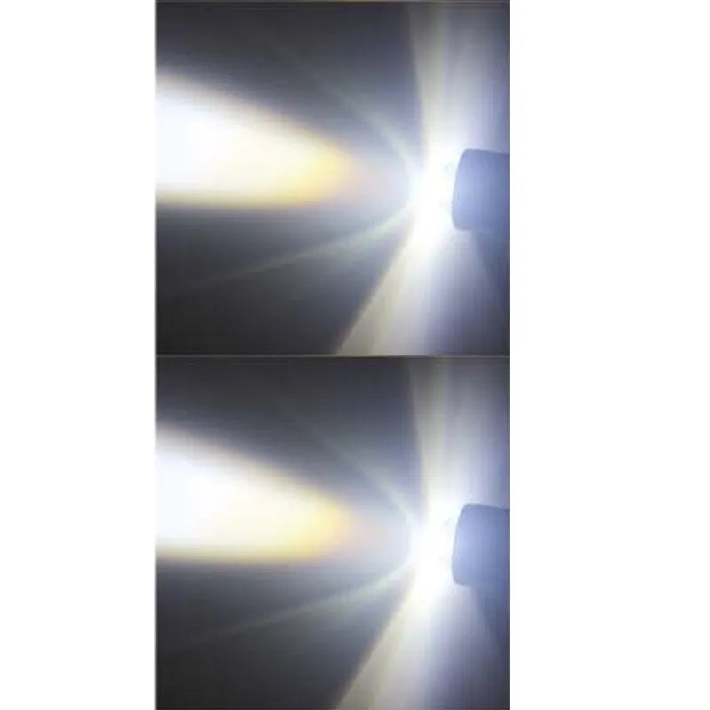 KEVANLY H4 LED Motorcycle Headlight &ndash; 10000 Lumen Brightness White White / P15D-25-1