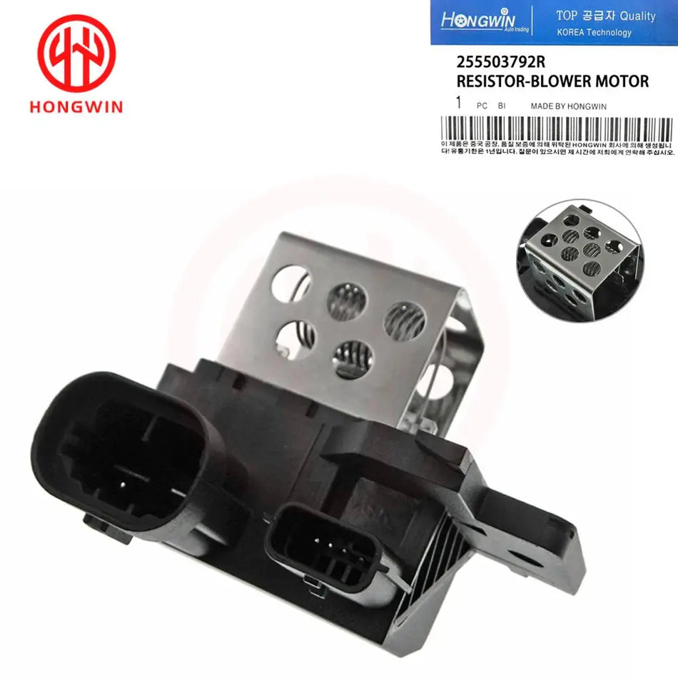 Resistor do Motor do Ventilador do Aquecedor para Renault Logan 255503792R 255509263R