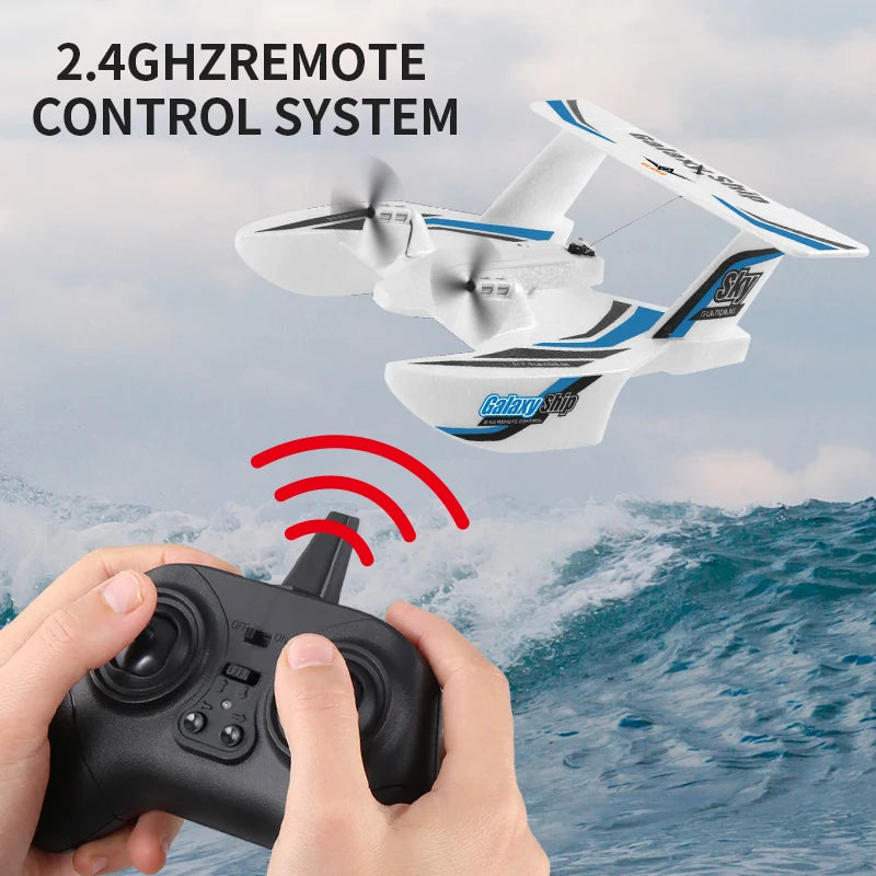 Amphibious Waterproof RC Glider &ndash; Gyro Stabilized Flight