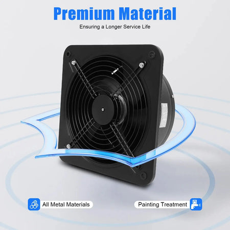 Exhaust Fan &ndash; High Airflow 2677m3/h Low Noise Durable Metal