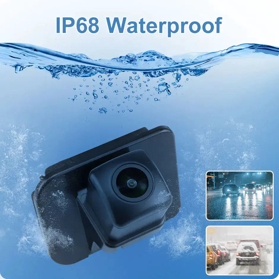 Backup Camera for Honda Accord 2014-2017 Rear View Replacement Kit by InterCyprus Trading Ltd