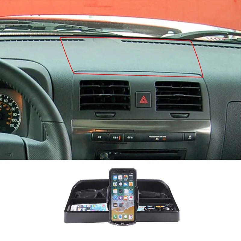 ABS μαύρο κουτί αποθήκευσης ταμπλό για 2005-2009 H3 στήριγμα