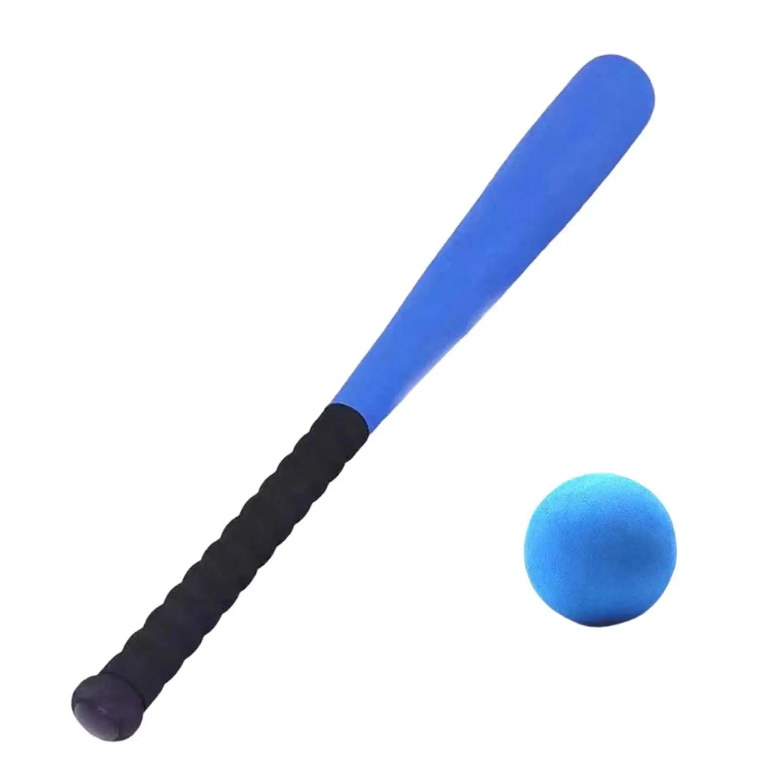 Kids Foam Baseball Bat And Ball 21 Inch Set &ndash; Safe Play Blue