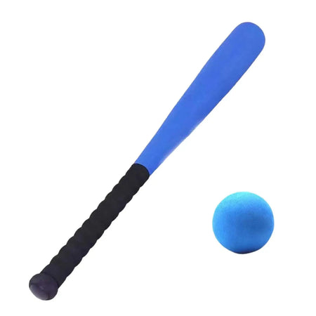 Kids Foam Baseball Bat And Ball 21 Inch Set &ndash; Safe Play Blue