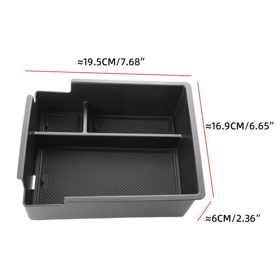 Chery OMODA 5 Center Console Armrest Storage Box with ABS Plastic, Non Slip