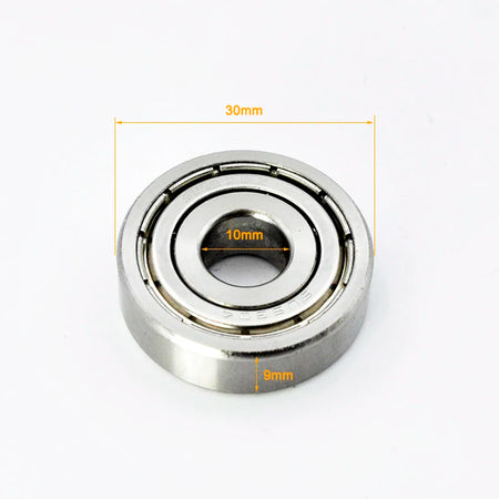 304 Stainless Steel Ball Bearings &ndash; Food Grade Non Magnetic 6200ZZ 10X30X9mm / CHINA / 2Pcs