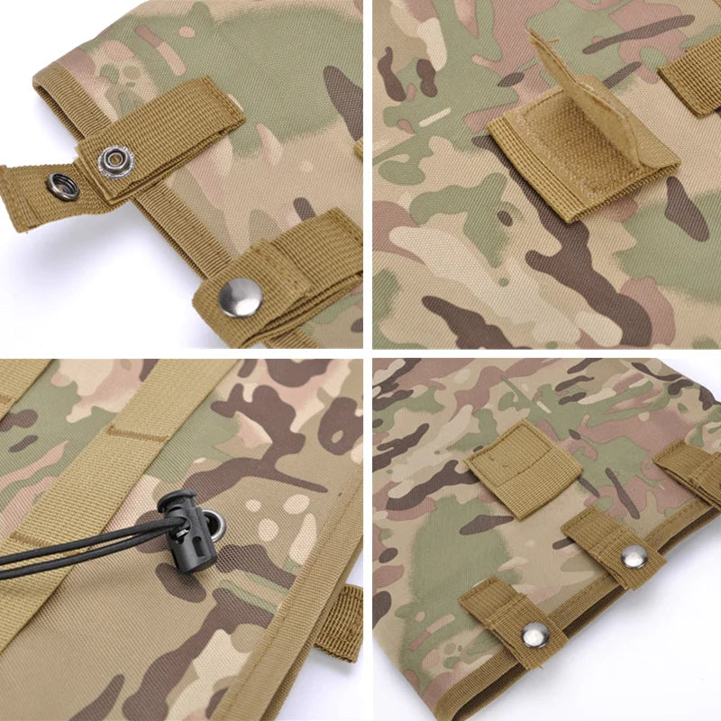 Saco Tático de Nylon 1000D Para Cintos Molle e Carregadores