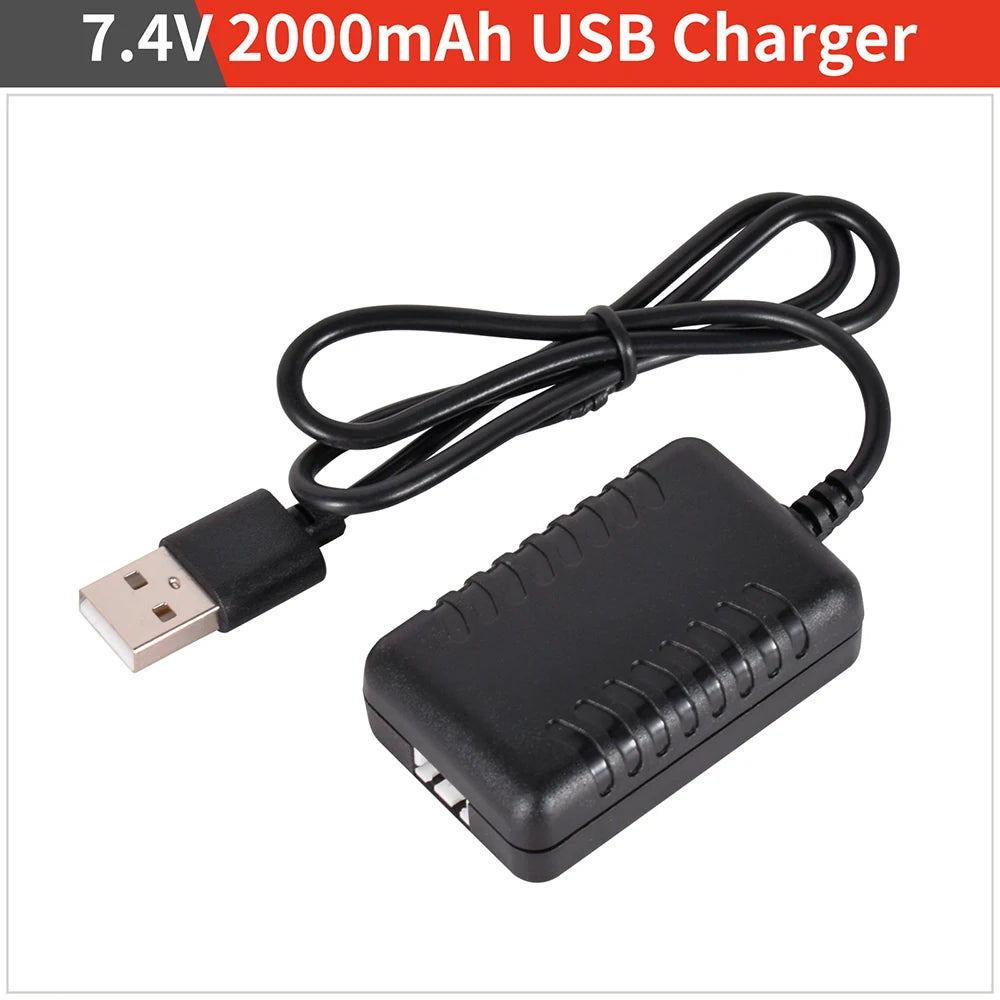 WLtoys XK 1/18 184008 RC Car Parts &ndash; Essential Performance Enhancements 7.4V  USB charger