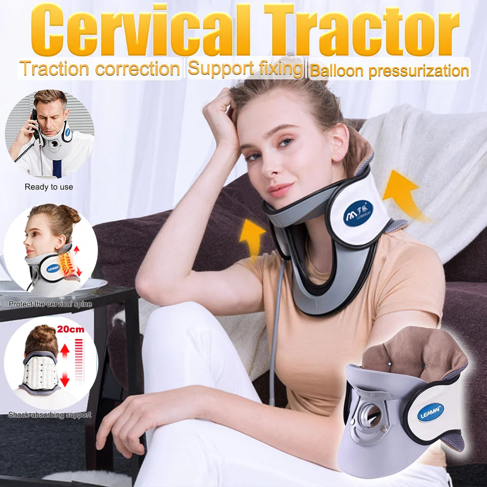 Cervical Collar Neck Brace &ndash; Adjustable Pain Relief Default Title