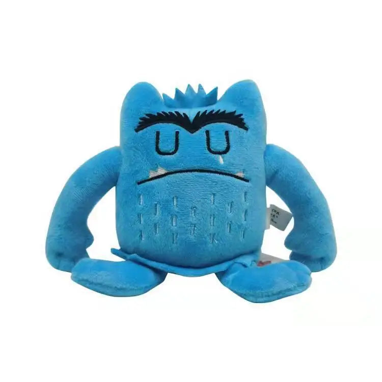 Color Monster Emotion Plush Toy - 15cm Cute Stuffed Doll for Kids 4