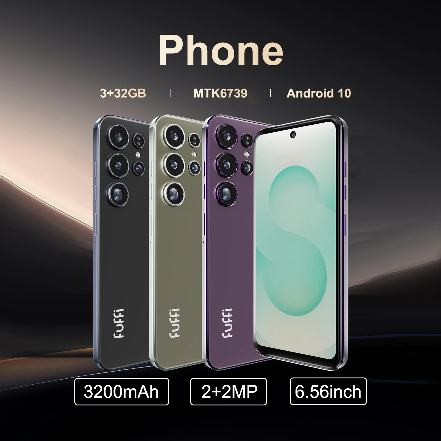 FUFFI 6.56 Inch Smartphone &ndash; Quad Core Performance