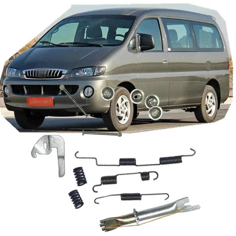 Rear Wheel Brake Repair Kit Left LH For 1997-2003 Hyundai H1 Starex H-1 I800 58305-4A002 58305-4A001 by InterCyprus Trading Ltd