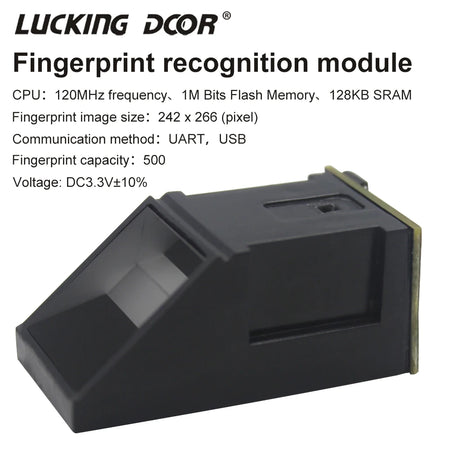 JP300 UART Fingerprint Reader &ndash; High Precision Optics