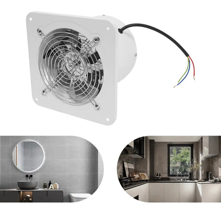 Exhaust Fan 220V 6 Inch Copper Motor &ndash; Low Noise Airflow