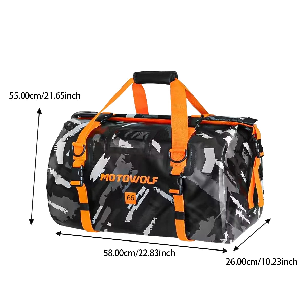 SOYAVISION Y-MC0052 &ndash; Waterproof Motorcycle Tail Bag