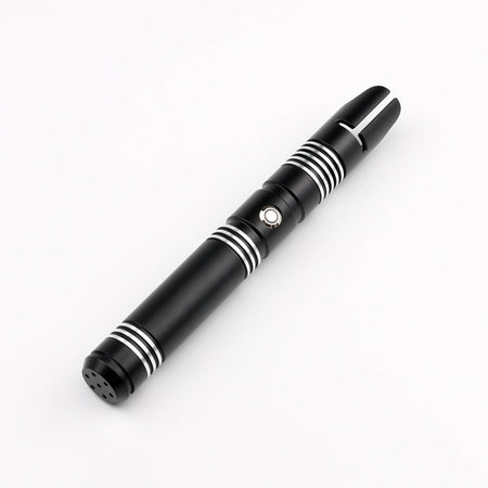SaberFeast Metal Lightsaber Empty Hilt for DIY Jedi Cosplay E13-A Black