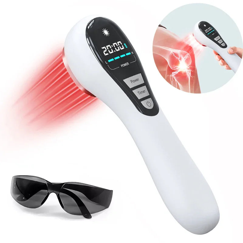 New 650nm 808nm Low Level Laser Therapy Device &ndash; Effective Pain Relief Solution 172 US PLUG