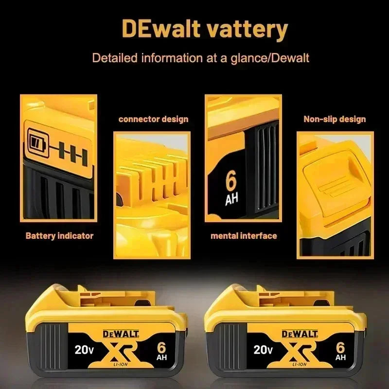 9000mAh Li Ion Battery 20V Max FlexVolt For DeWalt Power Tools