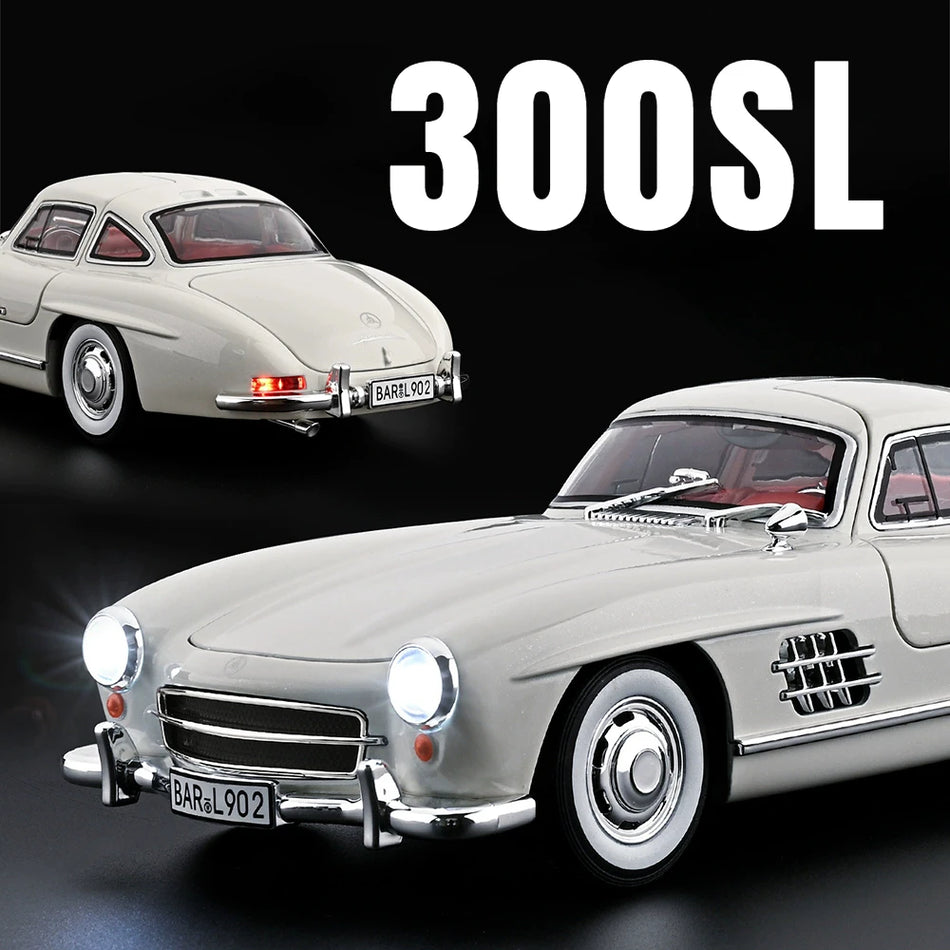 1:18 Diecast zlitinski model avtomobila za Mercedes-Benz 300SL