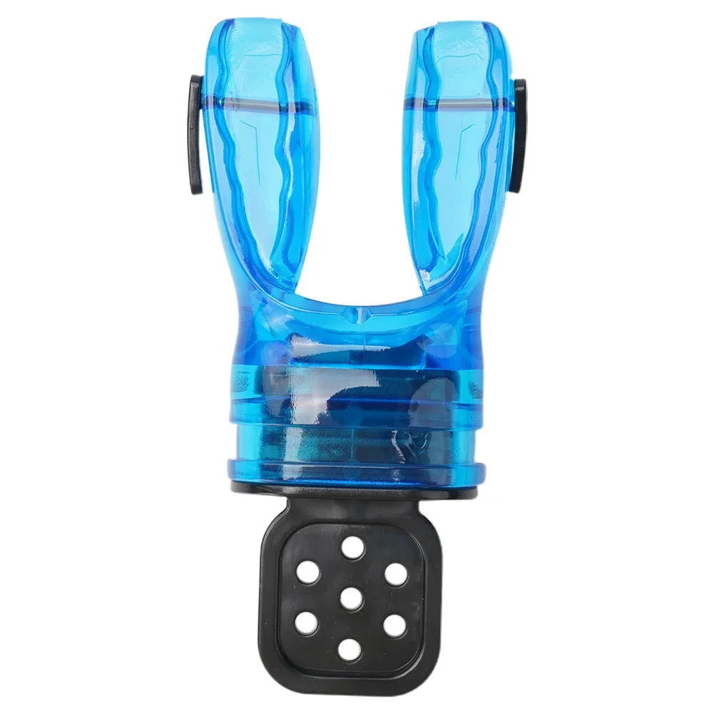 Silicone Snorkel Diving Mouthpiece - Moldable &amp; Comfortable Bite Bule