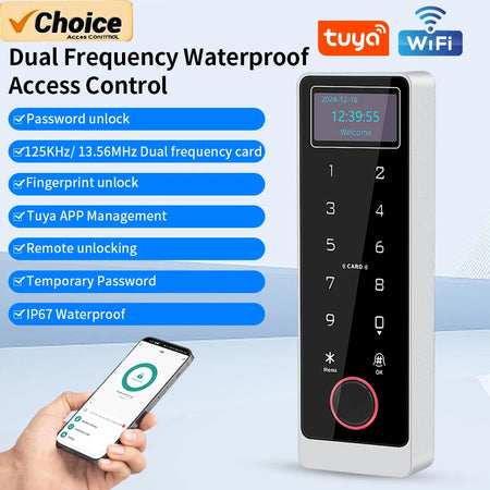 Lucking Door LCD Tuya Lock &ndash; Remote WiFi App Control