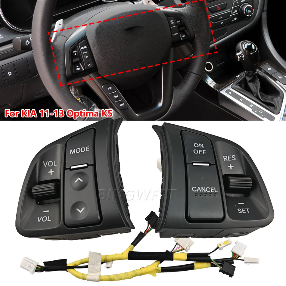 Lenkrad-Tastenfeld ABS für Kia K5 Optima 2011-2013 96700-2T000