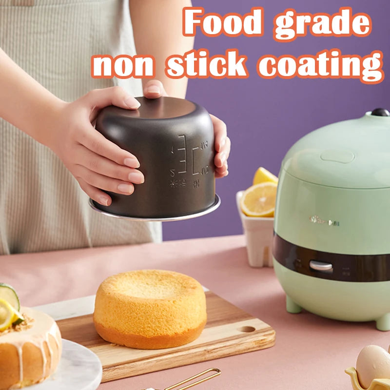 Compact 1.2L Electric Rice Cooker