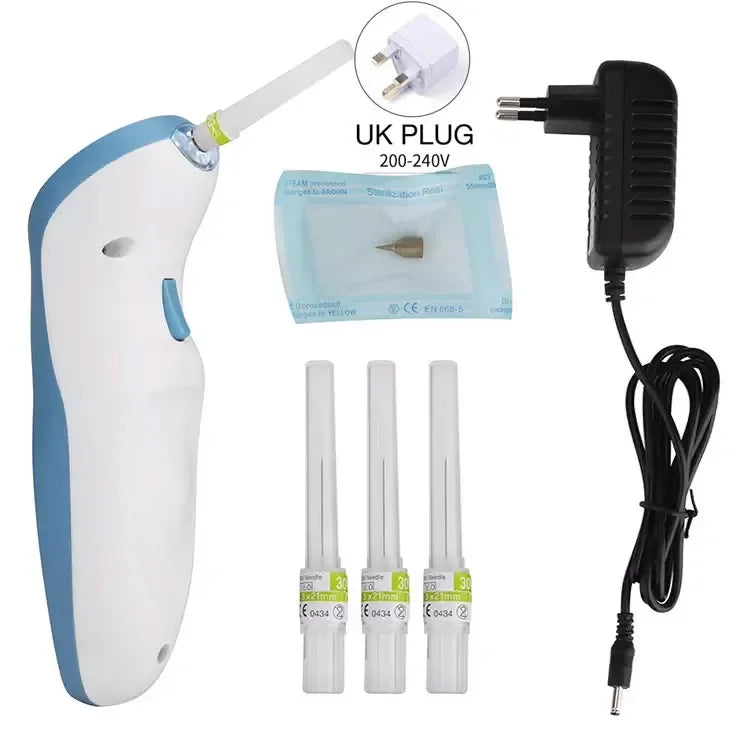 Needle Fibroblast Maglev Plasma Pen 50Pcs &ndash; Wrinkle Lift UK Plug