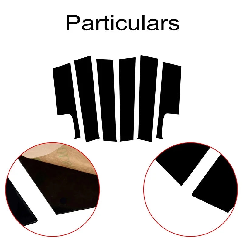 Logu apdares staba stabiņu uzlīme polikarbonāts hromēta apdare Jeep Compass ārējā aizsardzība