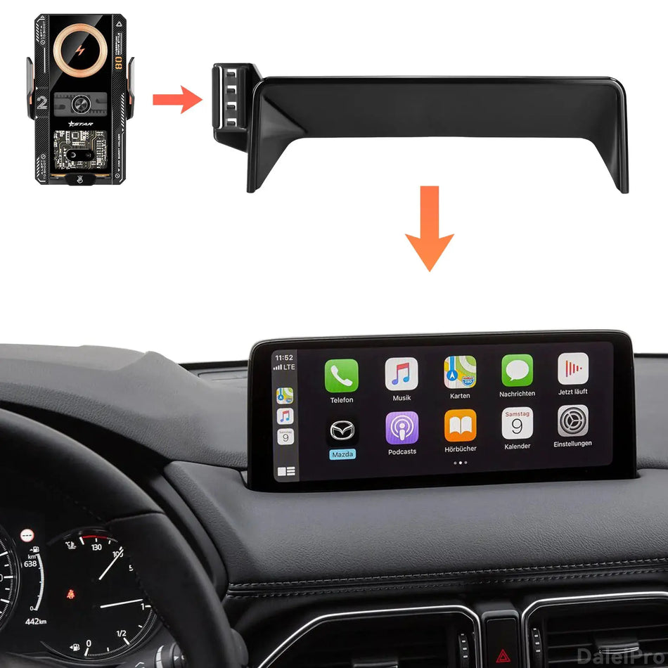 ABS Phone Holder for Mazda CX-5 CX5 KF 2021 2022 2023 2024 2025 by InterCyprus Trading Ltd