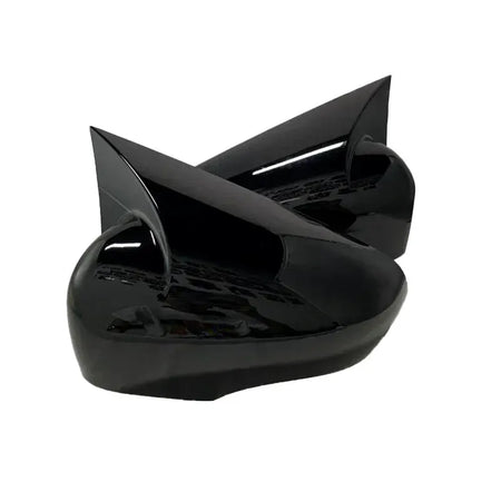 For Renault Clio MK4 for 4 2 PCs ABS plastic bat wing mirror covers rearview mirror case cover glossy black car accessories by InterCyprus Trading Ltd