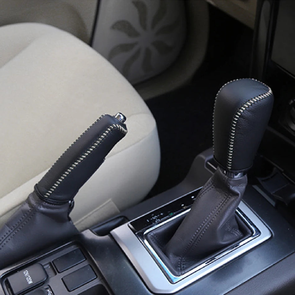 Toyota Land Cruiser Prado FJ150 Prsten mjenjača i kožna navlaka ručne kočnice