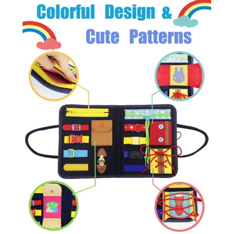 Sensory Play Board &ndash; Engaging Montessori Learning Toy for Toddlers