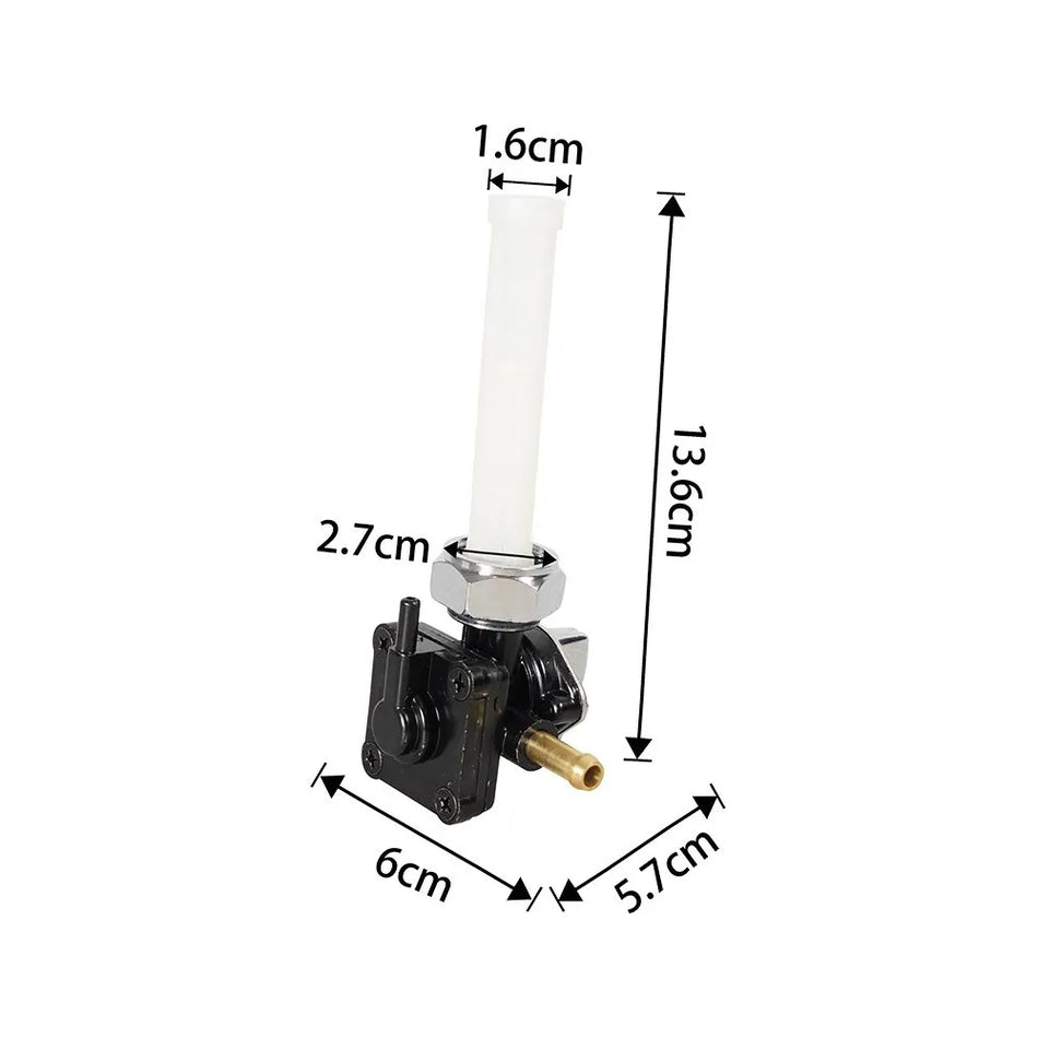 Robinet d'essence à filetage mâle de 22 mm pour Harley 1995-2001 FLST FXST FLT FXD