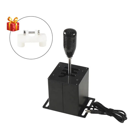 PC USB H Gear Shifter For Logitech G27 G29 G25 G920 For Thrustmaster T300RS/GT Shift Knob For ETS2 Simracing Racing Game by InterCyprus Trading Ltd