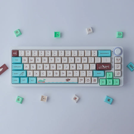 Animal Crossing 143 Key XDA Keycaps &ndash; Sublimation PBT
