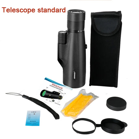 Borwolf 12-36X50 Telescope &ndash; High Power BAK4 Prism Optics Telescope