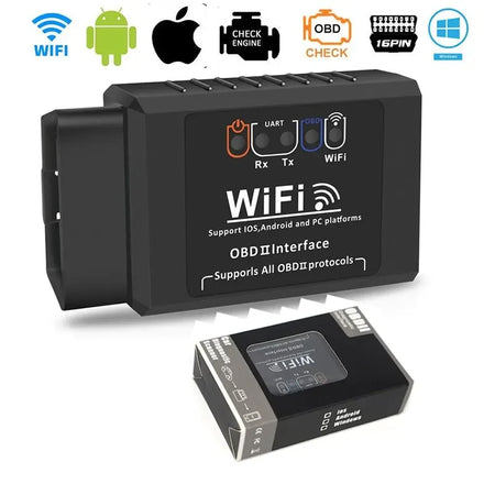OBD2 WIFI ELM327 V1.5 Scanner &ndash; Wireless OBD II Code Reader