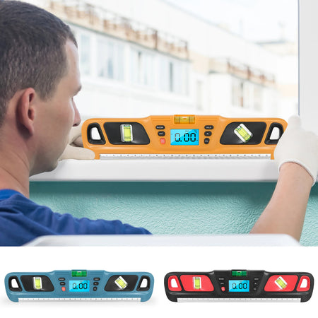 Digital Spirit Level &ndash; With LED Display And Magnetic Base