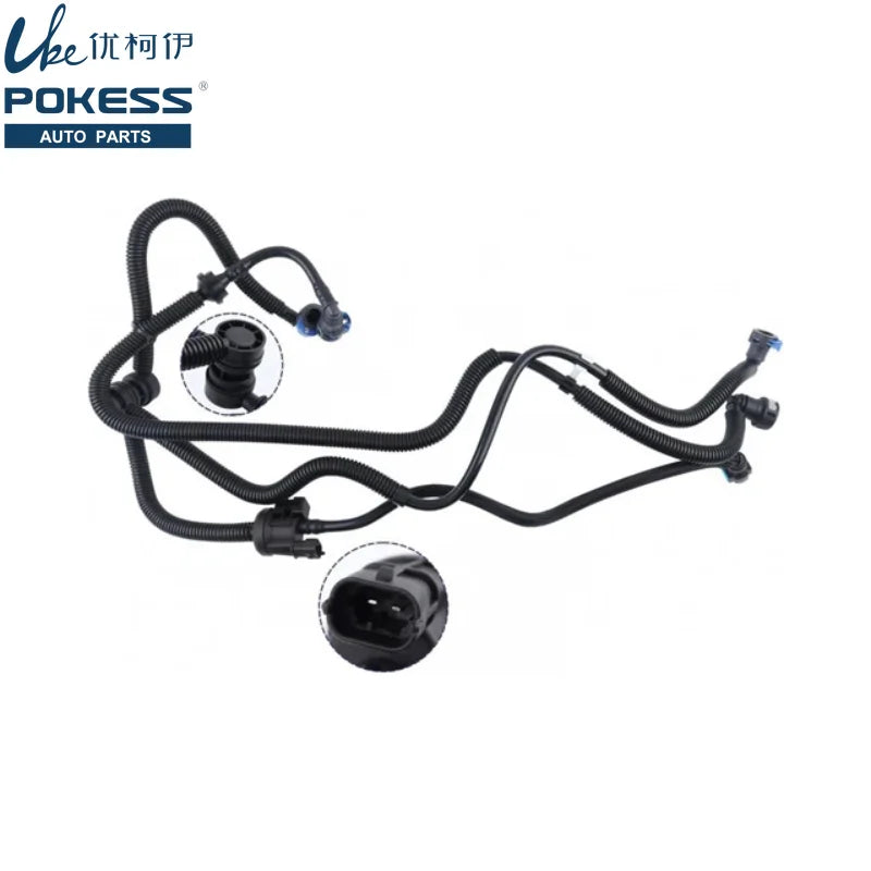 Carbon Canister Solenoid Valve With Tube For Ford Escape 1.5 2017-2019