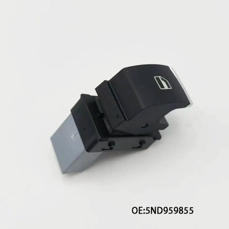 Chrome Headlight and Power Window Master Switch for VW Golf Mk5 Mk6 Jetta Passat B6 Touran SEAT 5ND941431B 5ND959857 by InterCyprus Trading Ltd