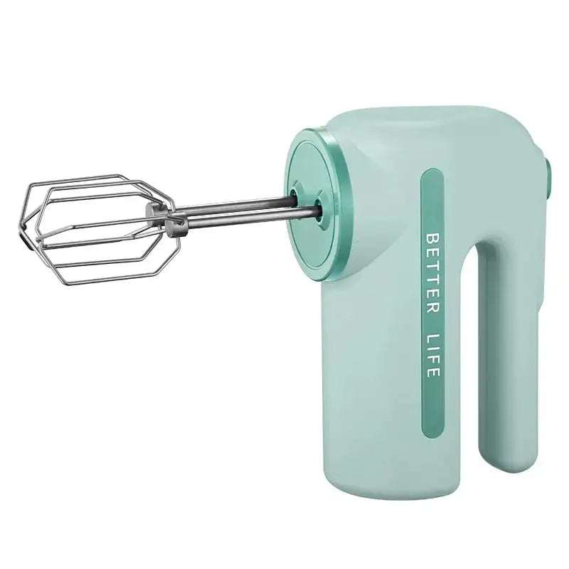 Wireless Electric Milk Frother Handheld Dual Head Foamer green / EU