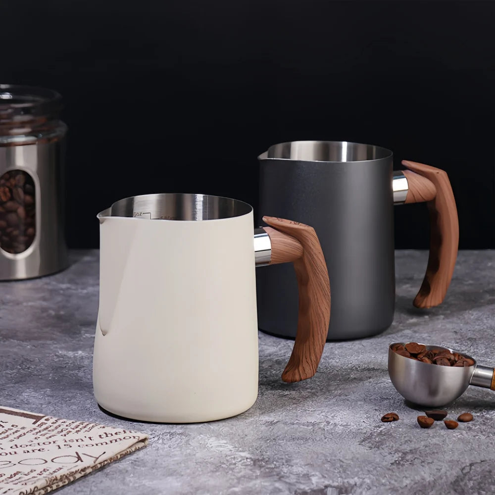 WUWANLI Coffee Milk Frothing Pitcher &ndash; High Precision Measuring Scale