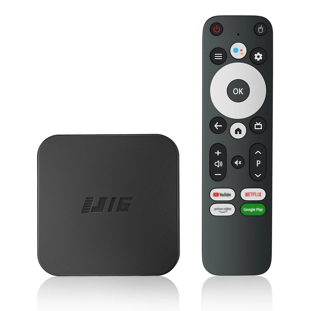 U16 4K Android TV Box &ndash; Android 11.0 OS Dual Band WiFi U16 2G16G BT Remote