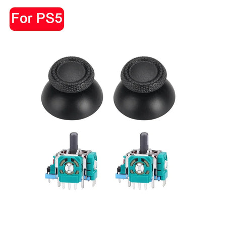 Replacement 3D Analog Joysticks for PS5 DualSense Controller with Repair Kit Joysticks / CHINA