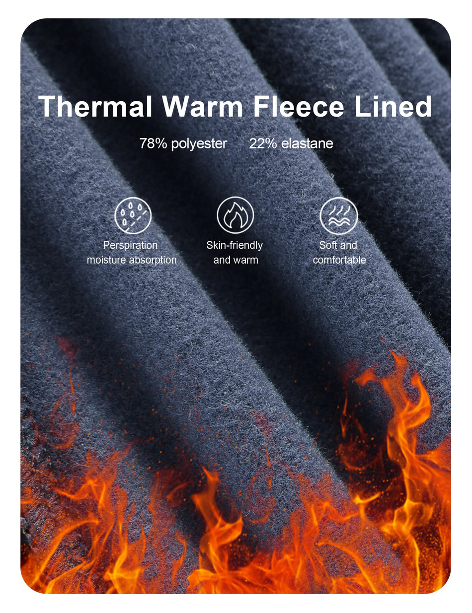 Winter Thermal Cycling Jersey with Fleece Lined Interior, Polyester Spandex