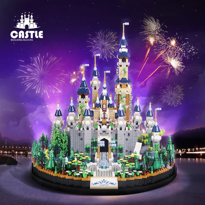 Fairytale Castle Building Blocks &ndash; Creative Micro Particle Assembling Set