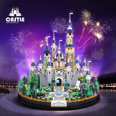 Fairytale Castle Building Blocks &ndash; Creative Micro Particle Assembling Set