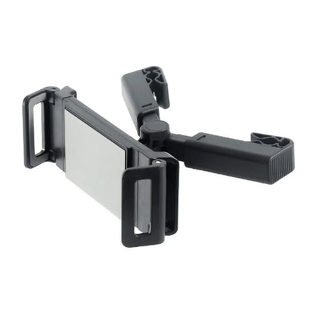 Telescopic Car Phone Holder Rear Tablet Mount &ndash; Anti Shake Black